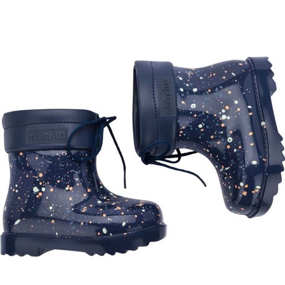 Mini Melissa kids water resistant rain comfy boot size 2 new - Picture 2 of 9